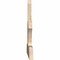 Ekena Millwork Richland Rough Sawn Timber Gable Bracket, Douglas Fir, 84"W x 31"H x 2"D x 6"F, 9/12 Pitch GBW084X31X0206RIC00RDF - alternate 4